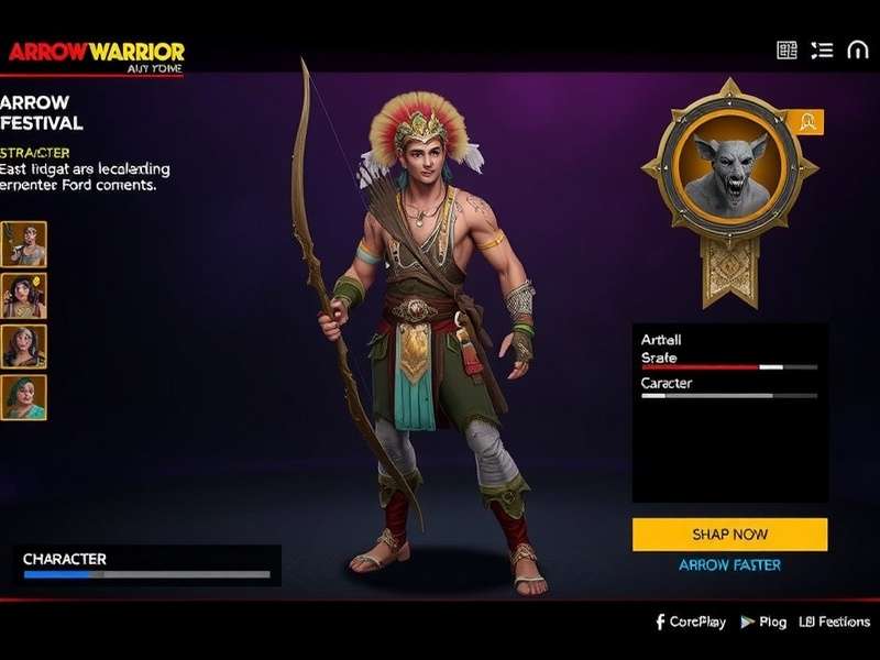 Arrow Warrior Indian Festival Event