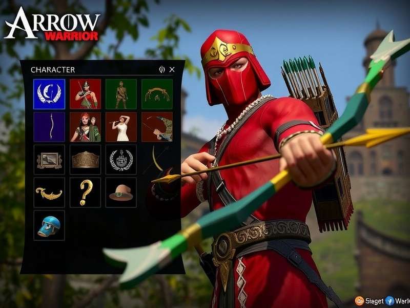 Arrow Warrior Character Customization